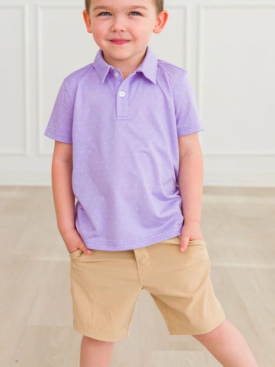 Classic Khaki Hybrid Shorts