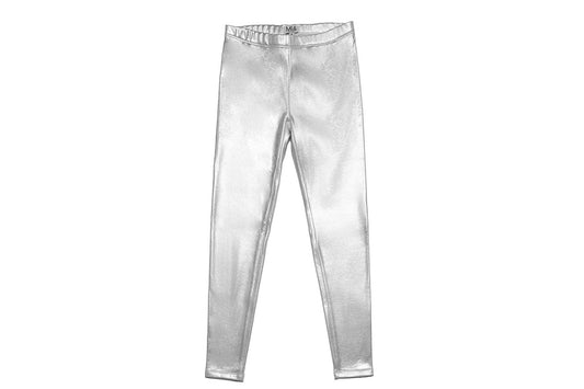 Silver Glitter Legging