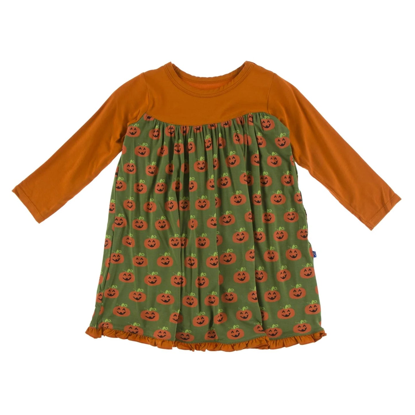 Moss Jack O’Lantern Swing Dress