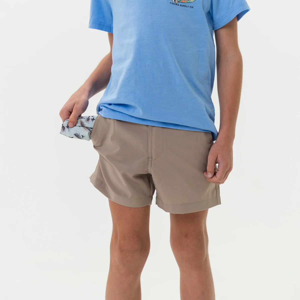Everyday Short - Cobblestone Khaki - Duck Hunt Pocket