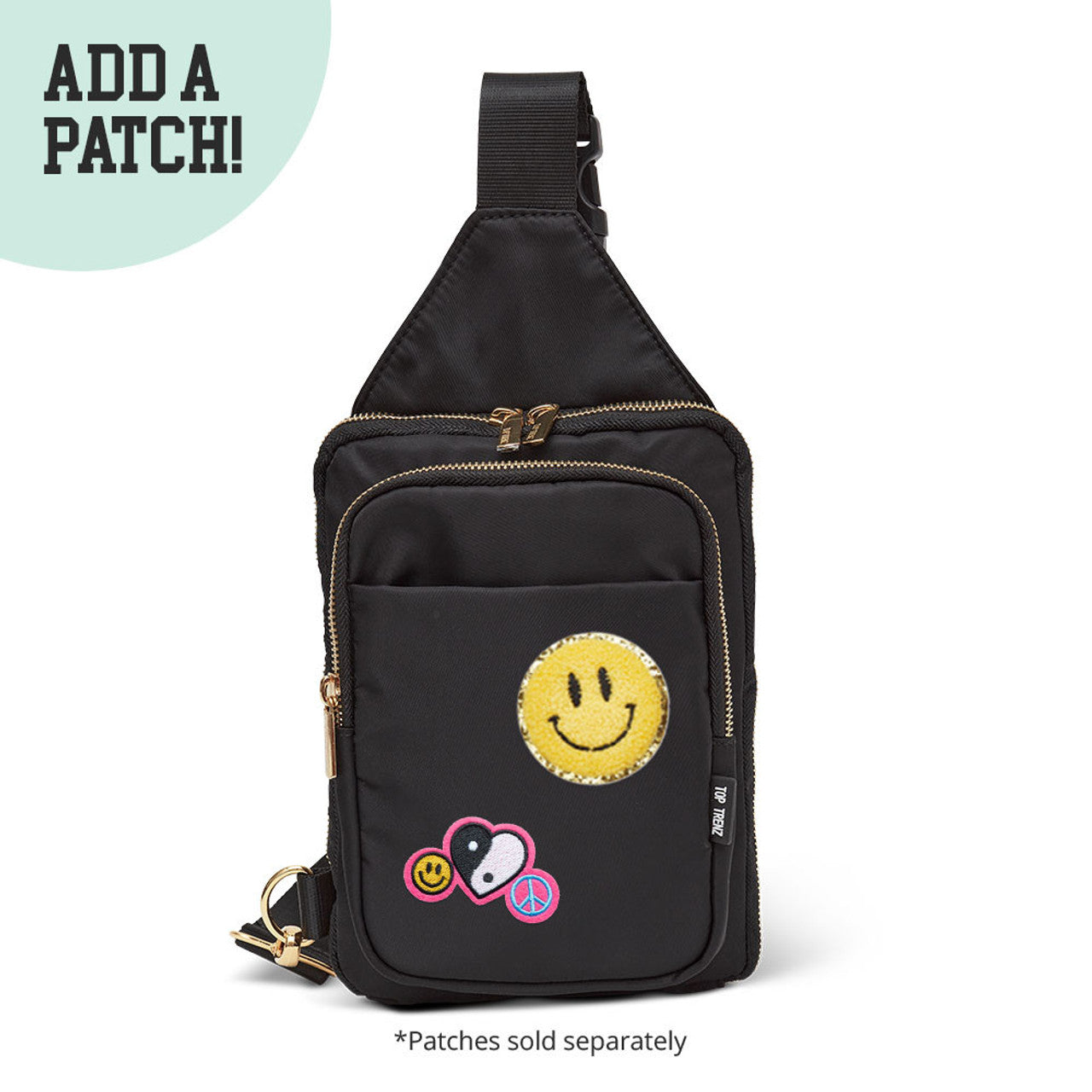 Crossbody Nylon Sling Bag