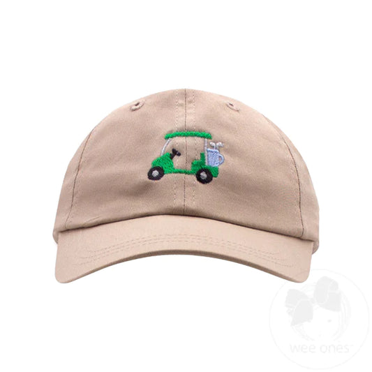 Khaki Golf Cart Hat