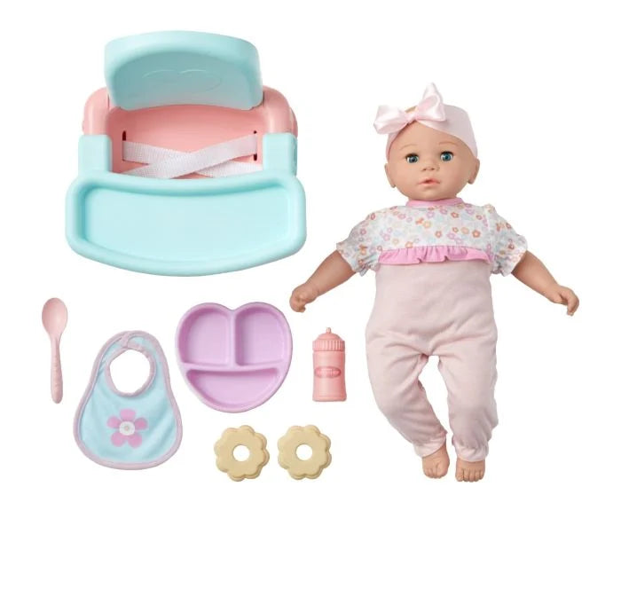 Sweet Smiles Baby Doll, Snack Time