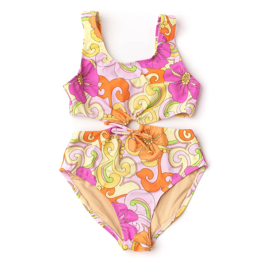 Groovy Blooms Monokini