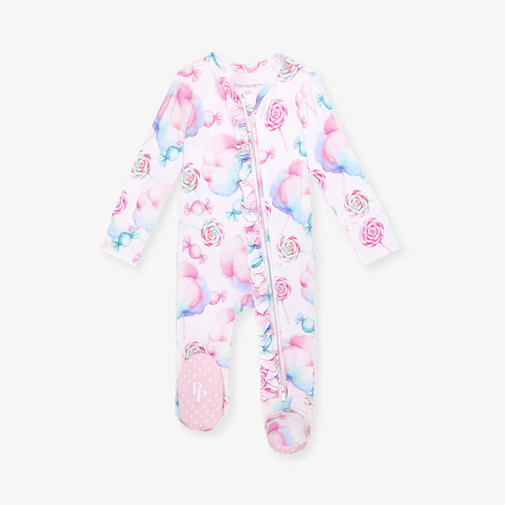 Sweeties Ruffled Footie