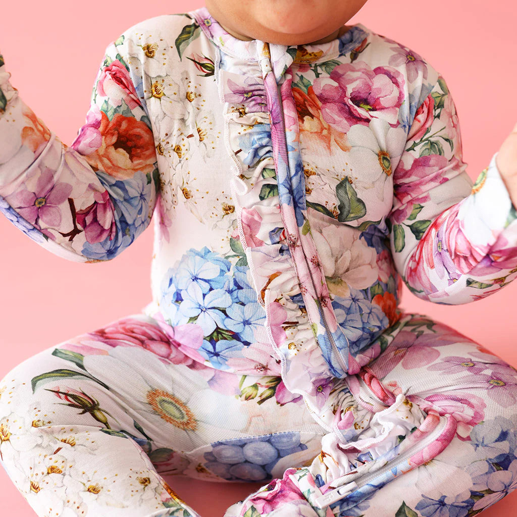 Cynthia Ruffled Footie