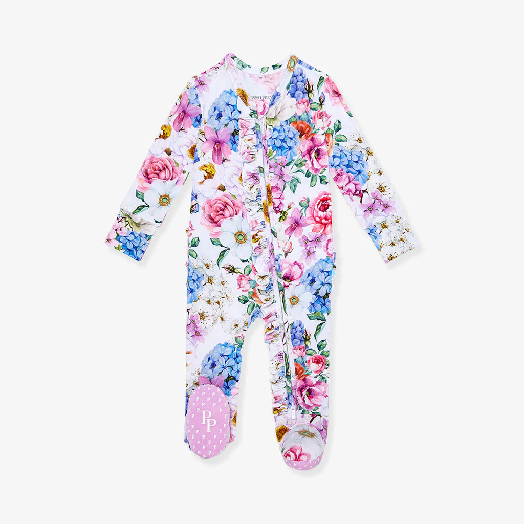 Cynthia Ruffled Footie