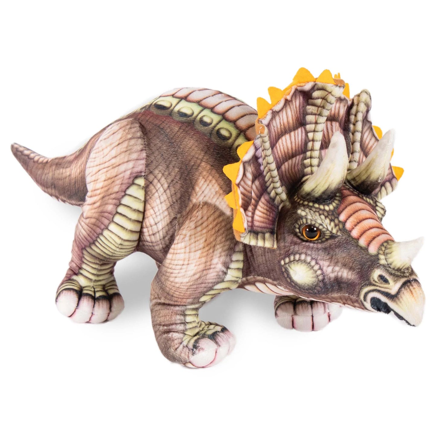 20” Brown Triceratops