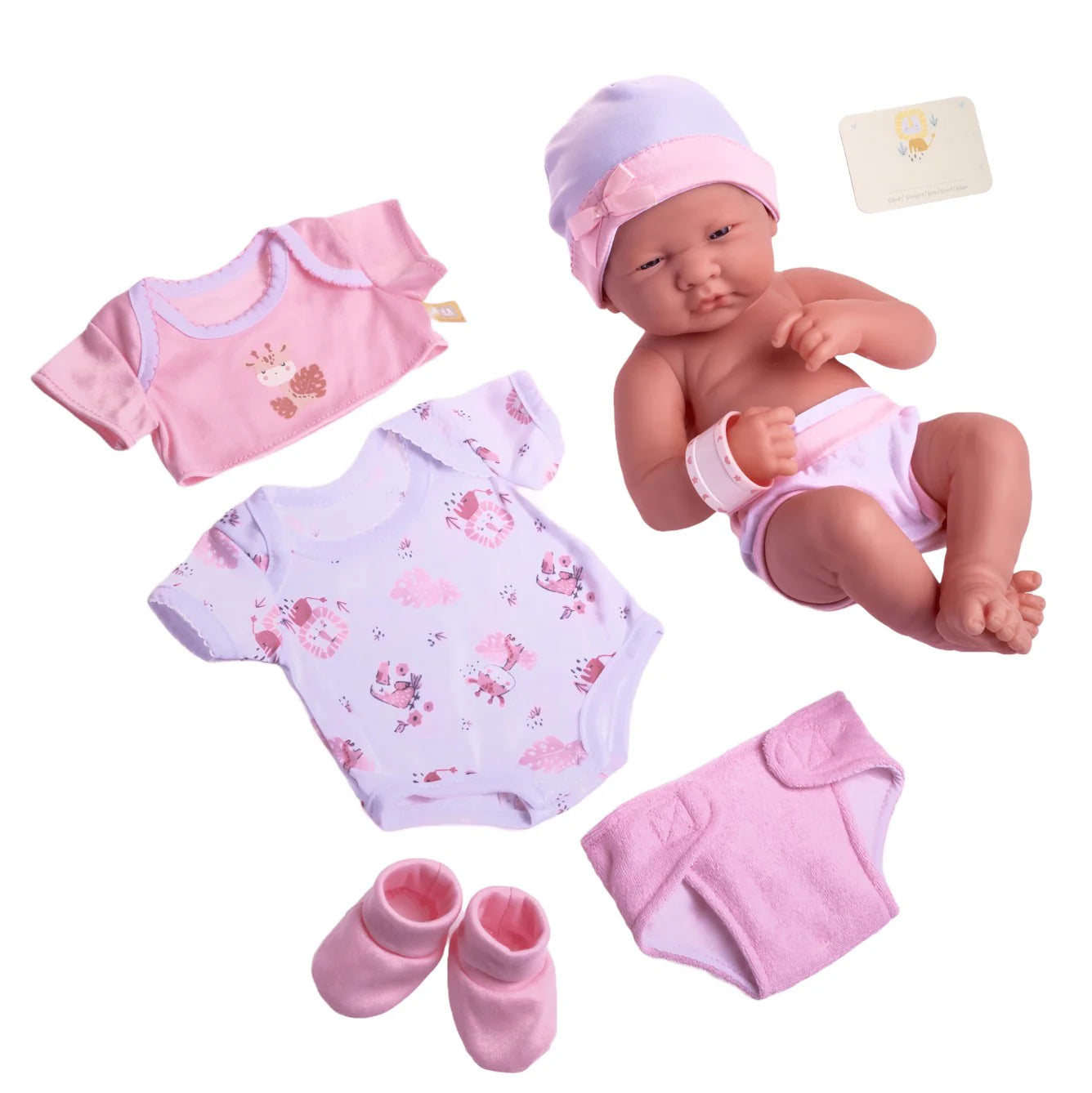 Pink Baby Doll Gift Set