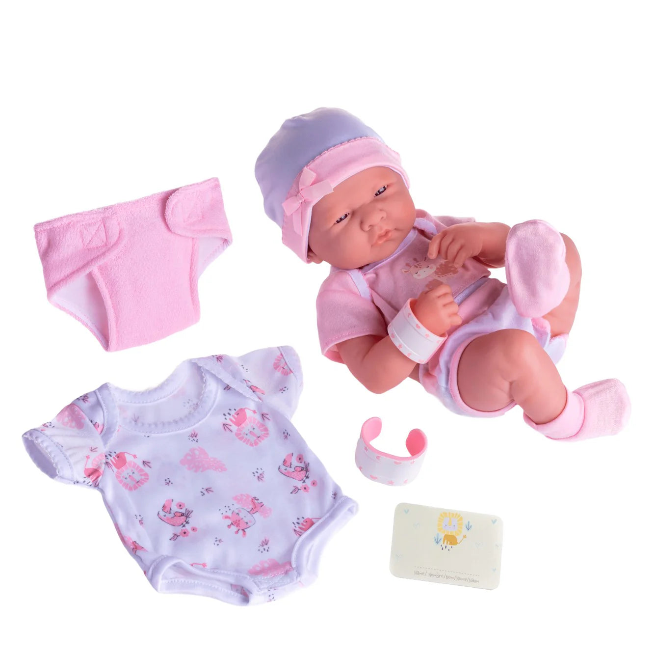 Pink Baby Doll Gift Set