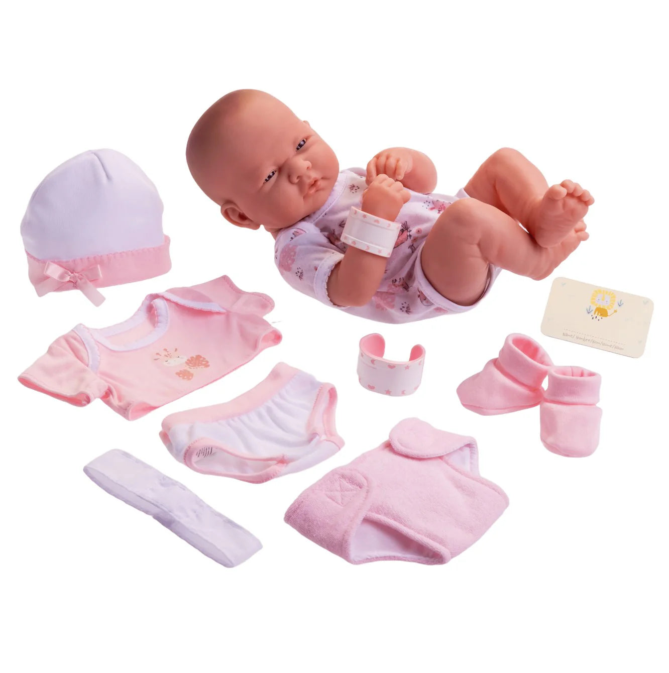 Pink Baby Doll Gift Set