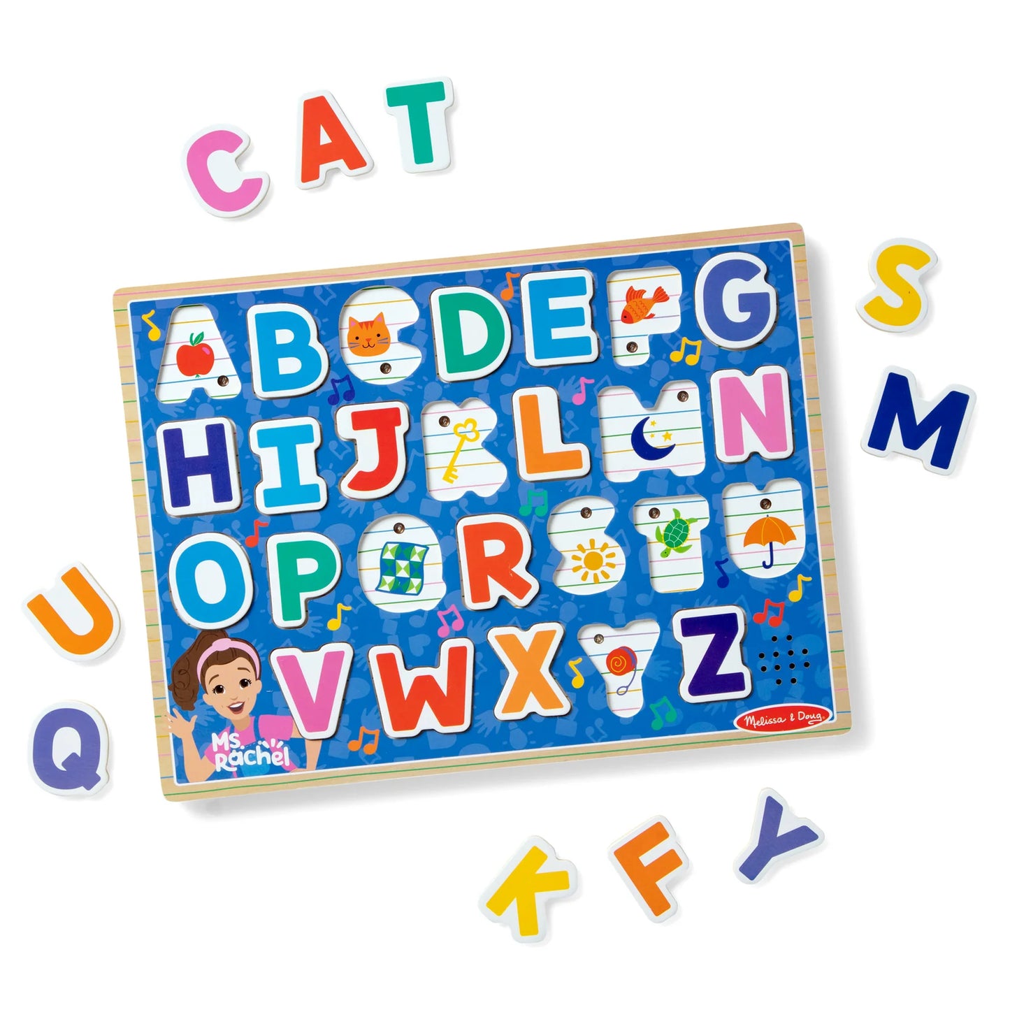 Ms. Rachel™ Wooden Phonics Alphabet Sound Puzzle