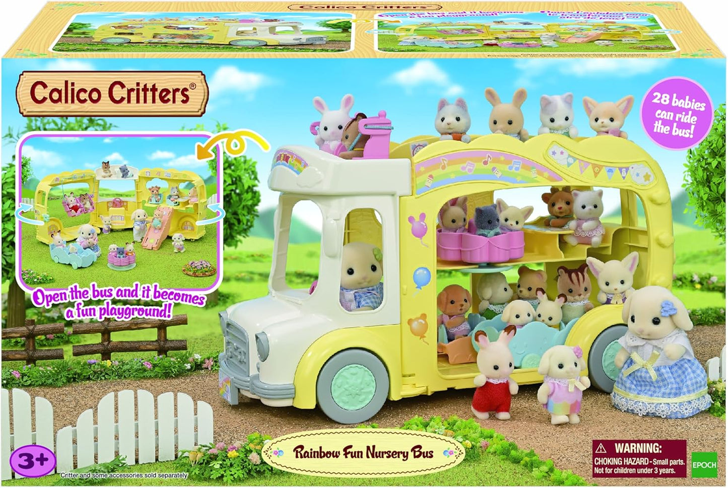 Rainbow Fun Nursery Bus
