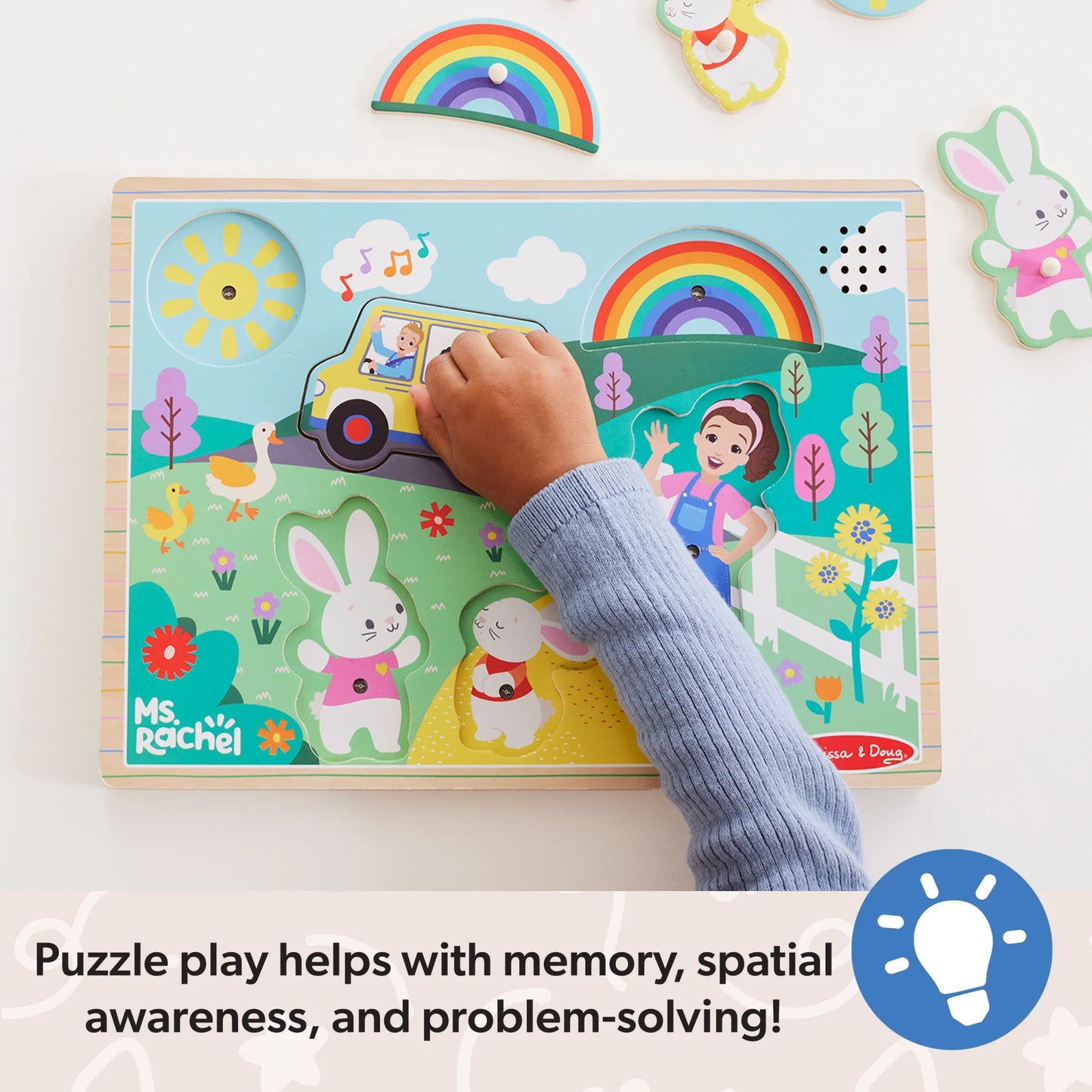 Ms. Rachel™ Wooden Song Puzzle