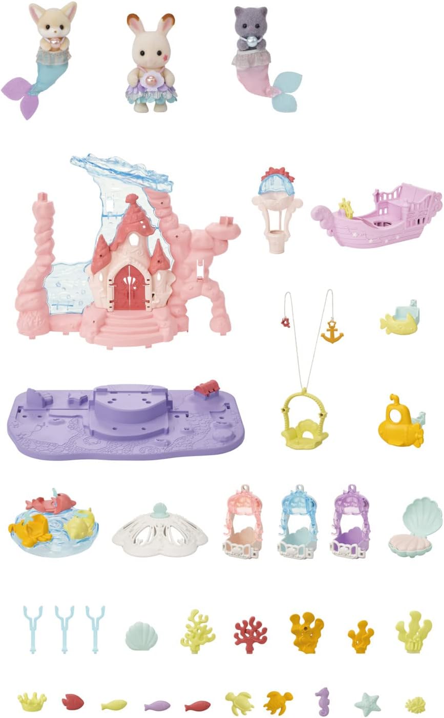 Baby Mermaid Castle