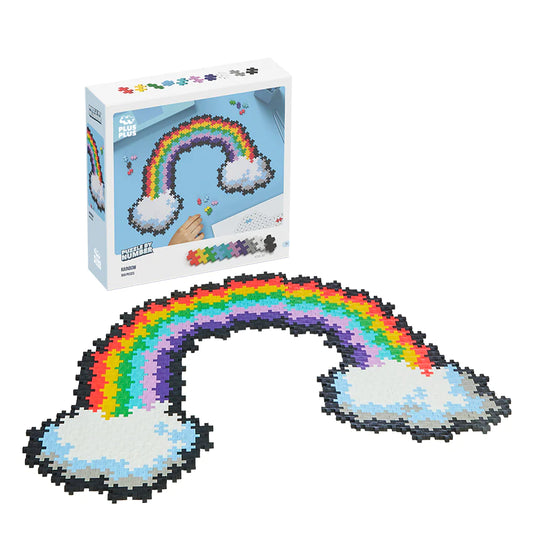 Puzzle By Number Rainbow
