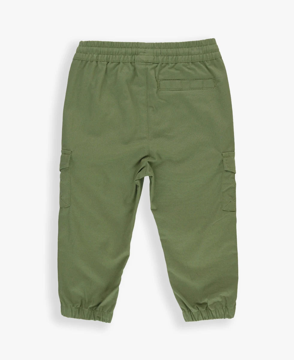 Dusty Olive Cargo Joggers