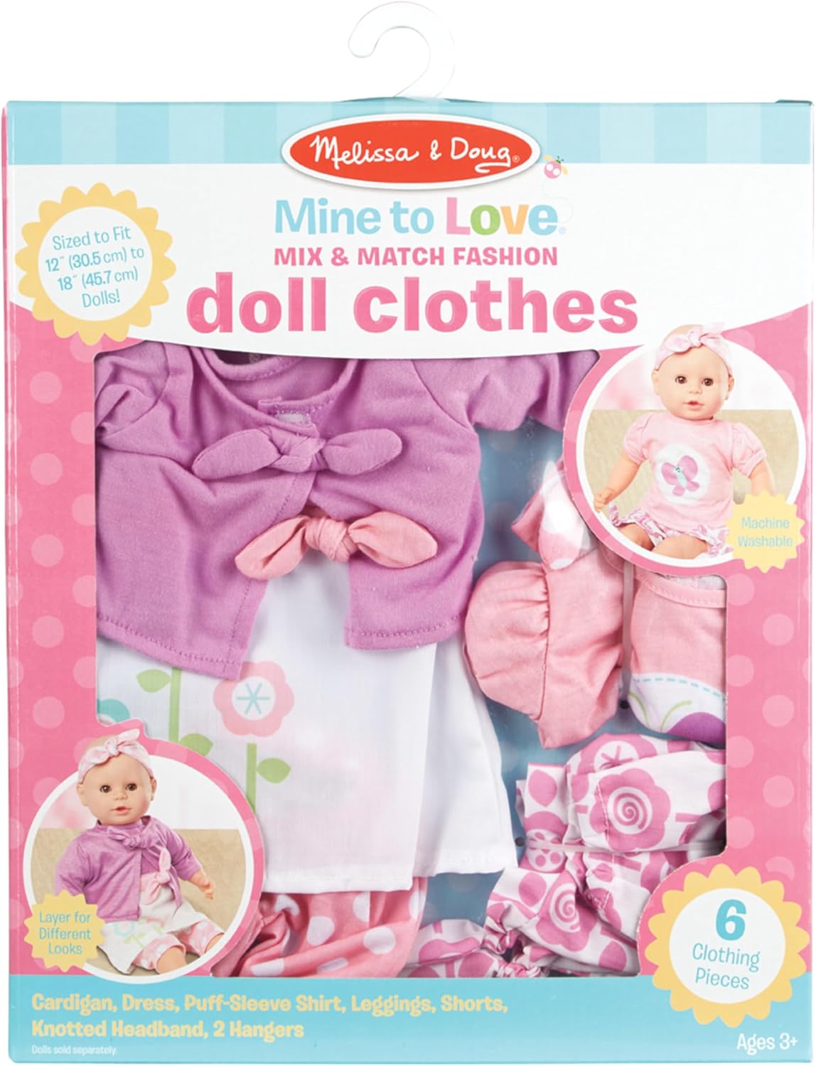 Mine to Love Mix & Match Fashion Doll Clothes
