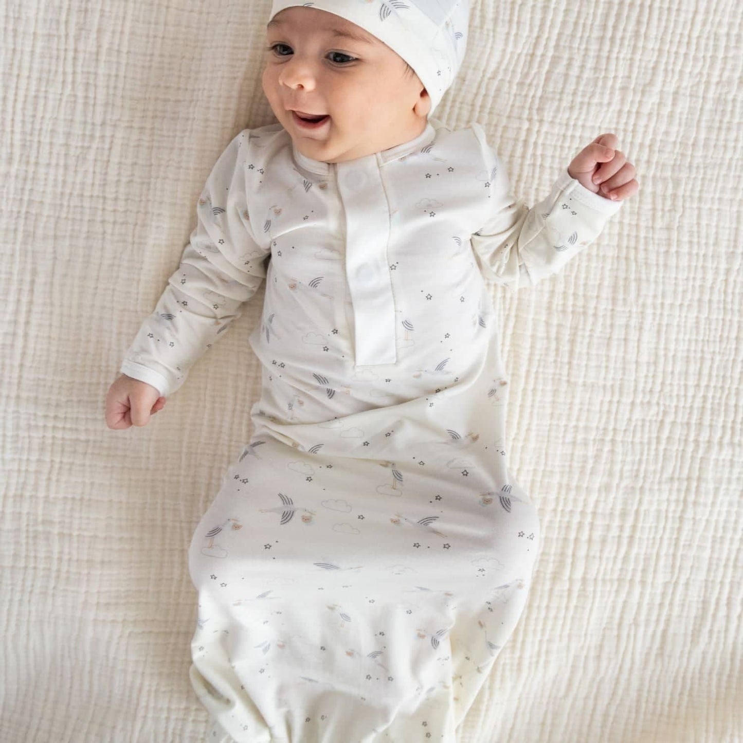 Beary Special Delivery Gown + Hat
