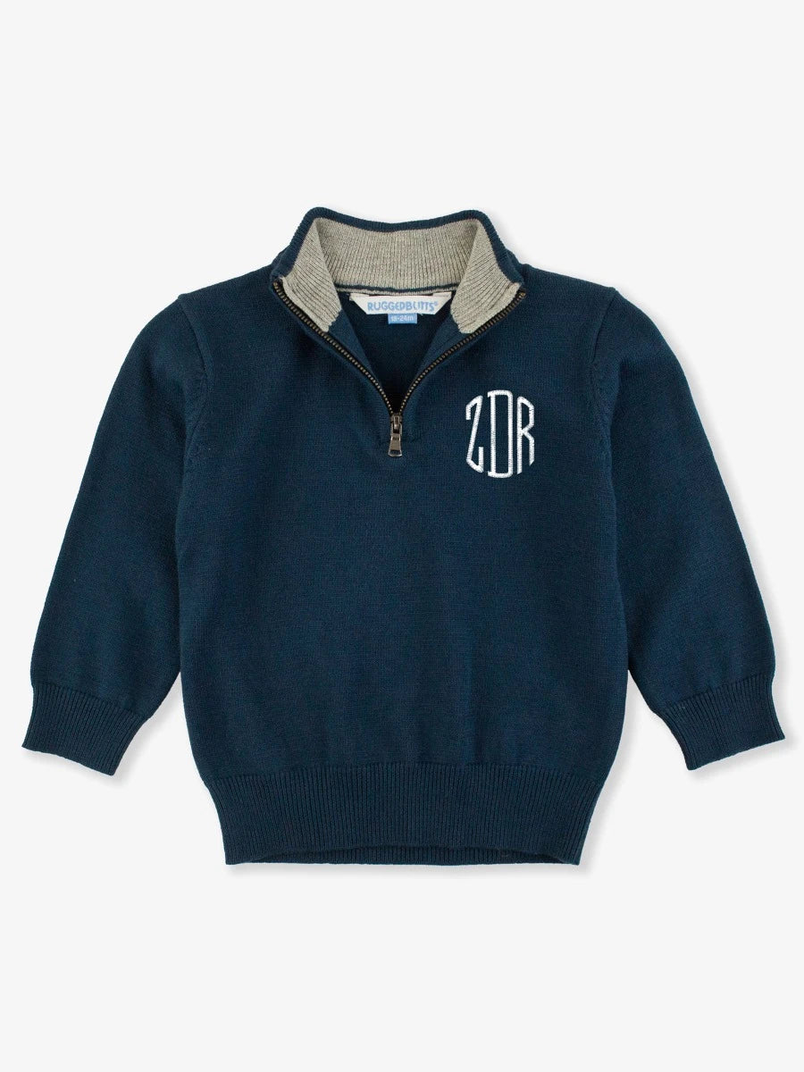 Dark Navy Quarter Zip