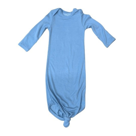 Lichen Blue Knotted Gown