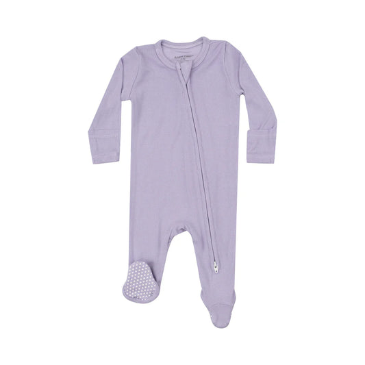 Ribbed Orchid Petal Footie