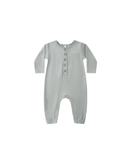 Steel Blue Longsleeve Jumpsuit