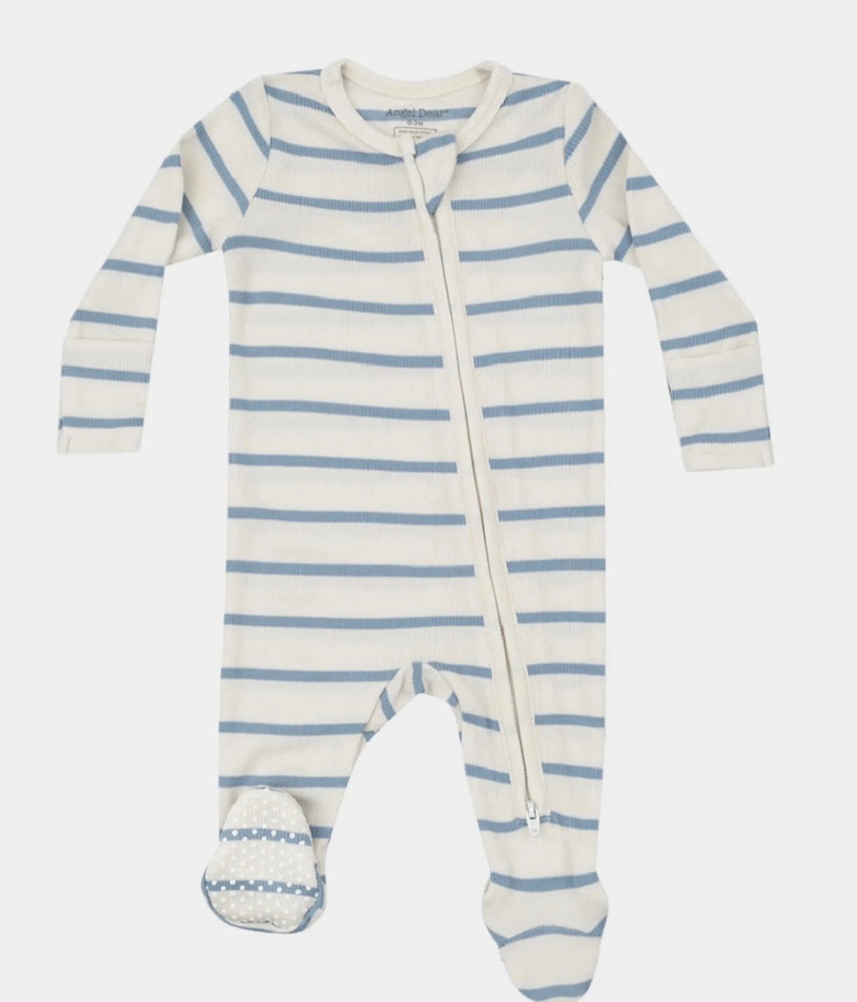 Ribbed Stripe Glacier Lake Footie