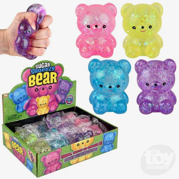 3" Squeeze Sugar Bear Squishy