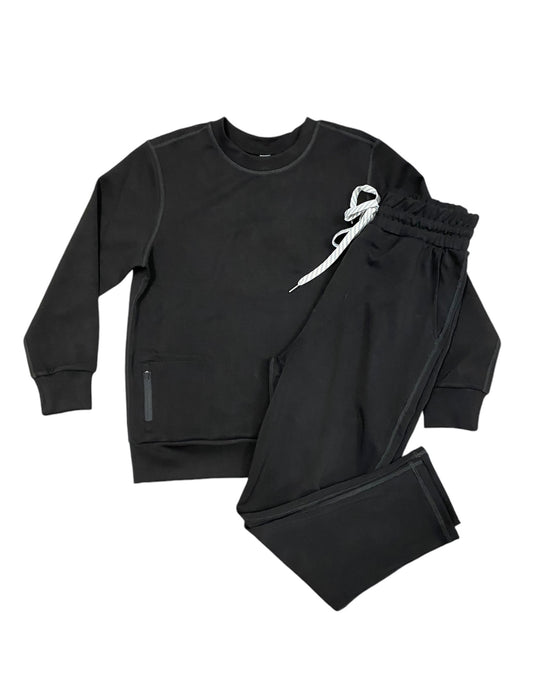 Black Scuba Crewneck