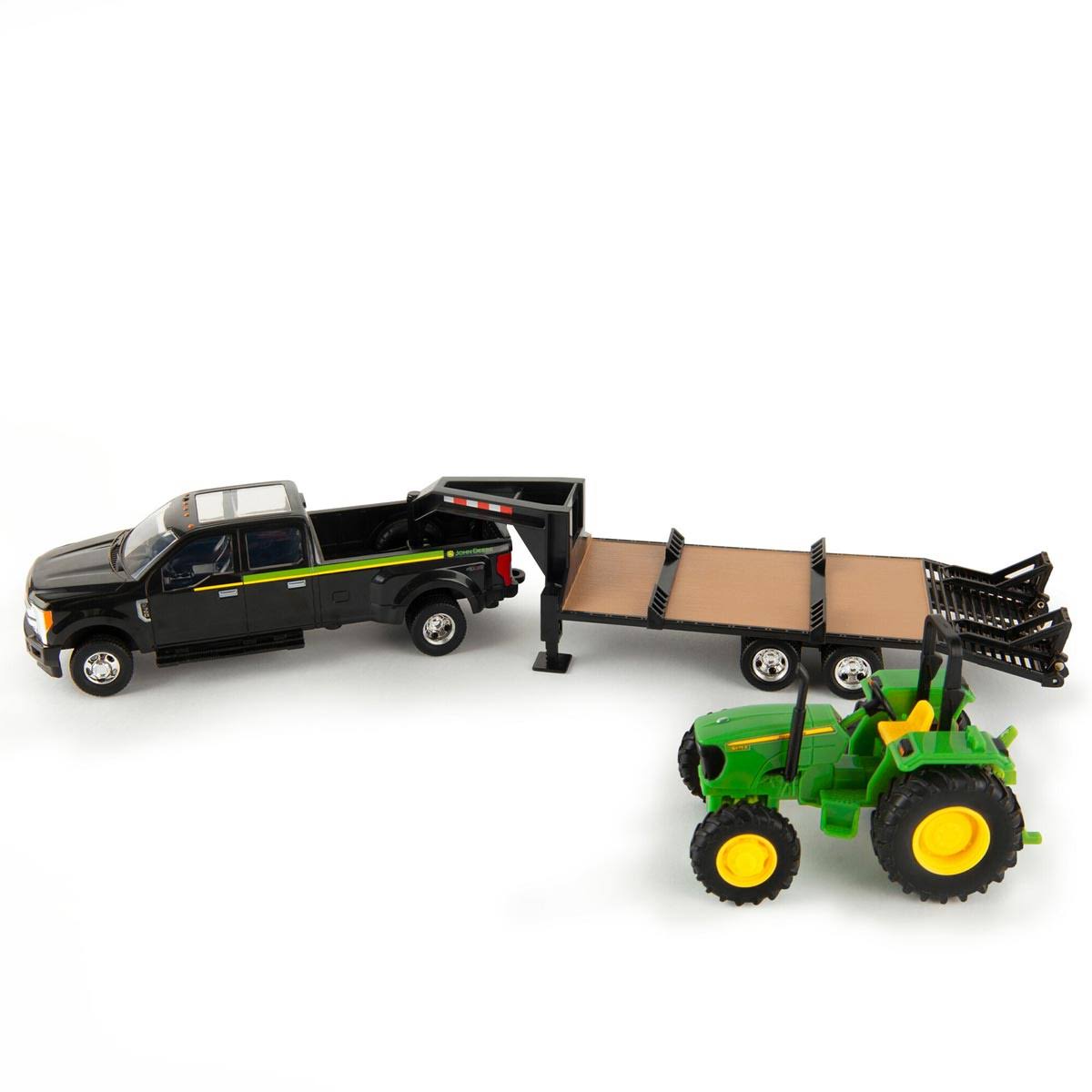 5075E Tractor, Trailer & Ford F-350