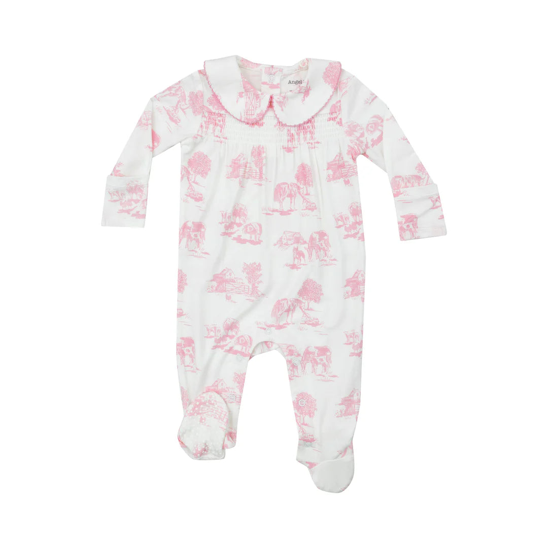 Farm Toile Peter Pan Footie