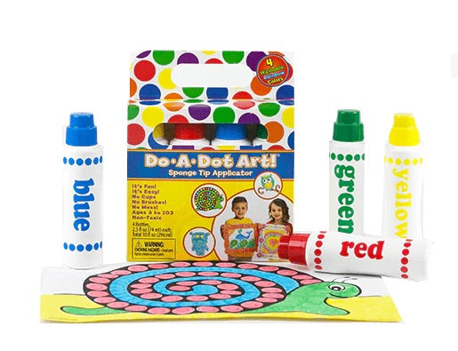 Dot Art Rainbow 4 Pack