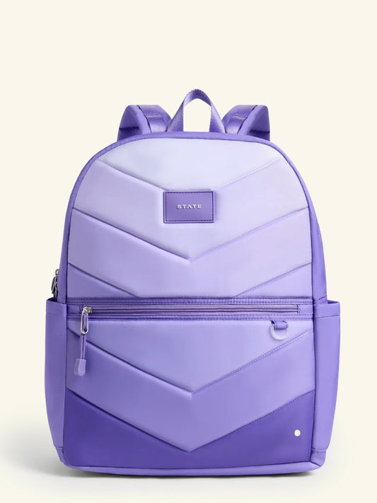 Lilac Chevron Kane Backpack