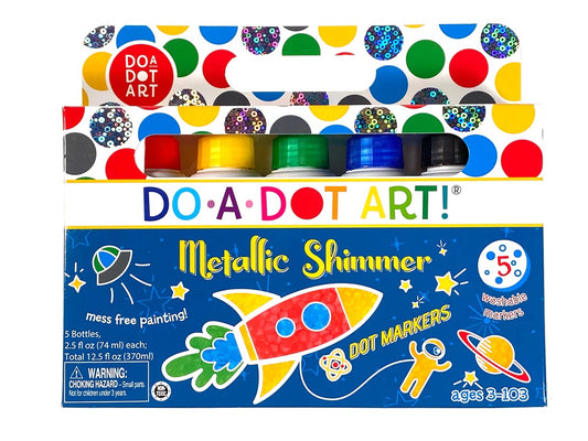 Dot Art Metallic Shimmer Markers