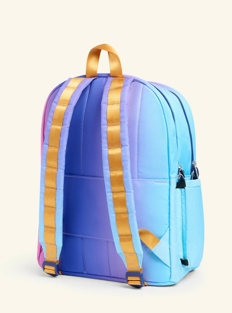 Pink/blue Gradient Kane Double Backpack
