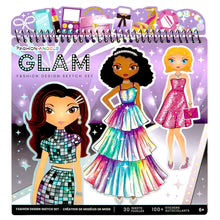 GLAM Fashion Design Sketch Portfolio