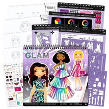 GLAM Fashion Design Sketch Portfolio