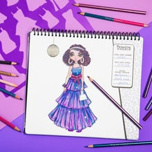 GLAM Fashion Design Sketch Portfolio