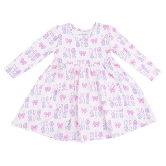 Big Sis Twirly L/S Dress