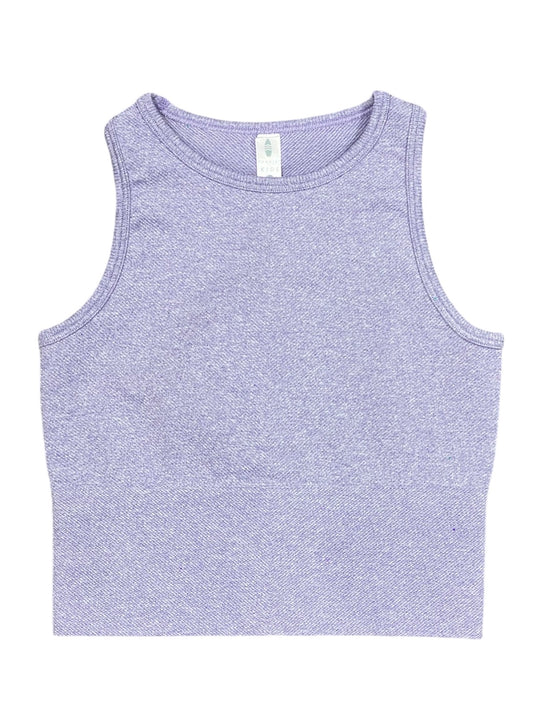 Lavender Chevron Top