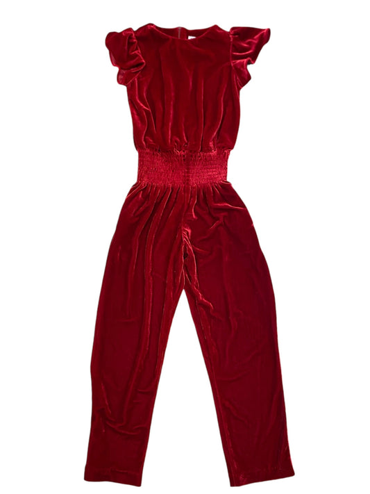 Red Velvet Jumpsuit