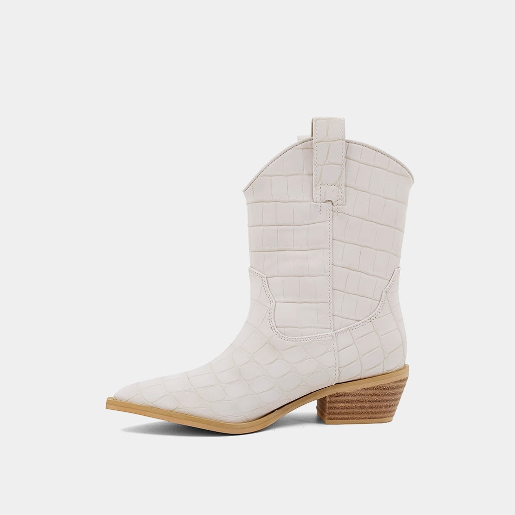 ZouZou Taupe Croco Boots