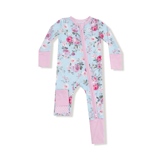 Charlotte Floral Convertible Footie