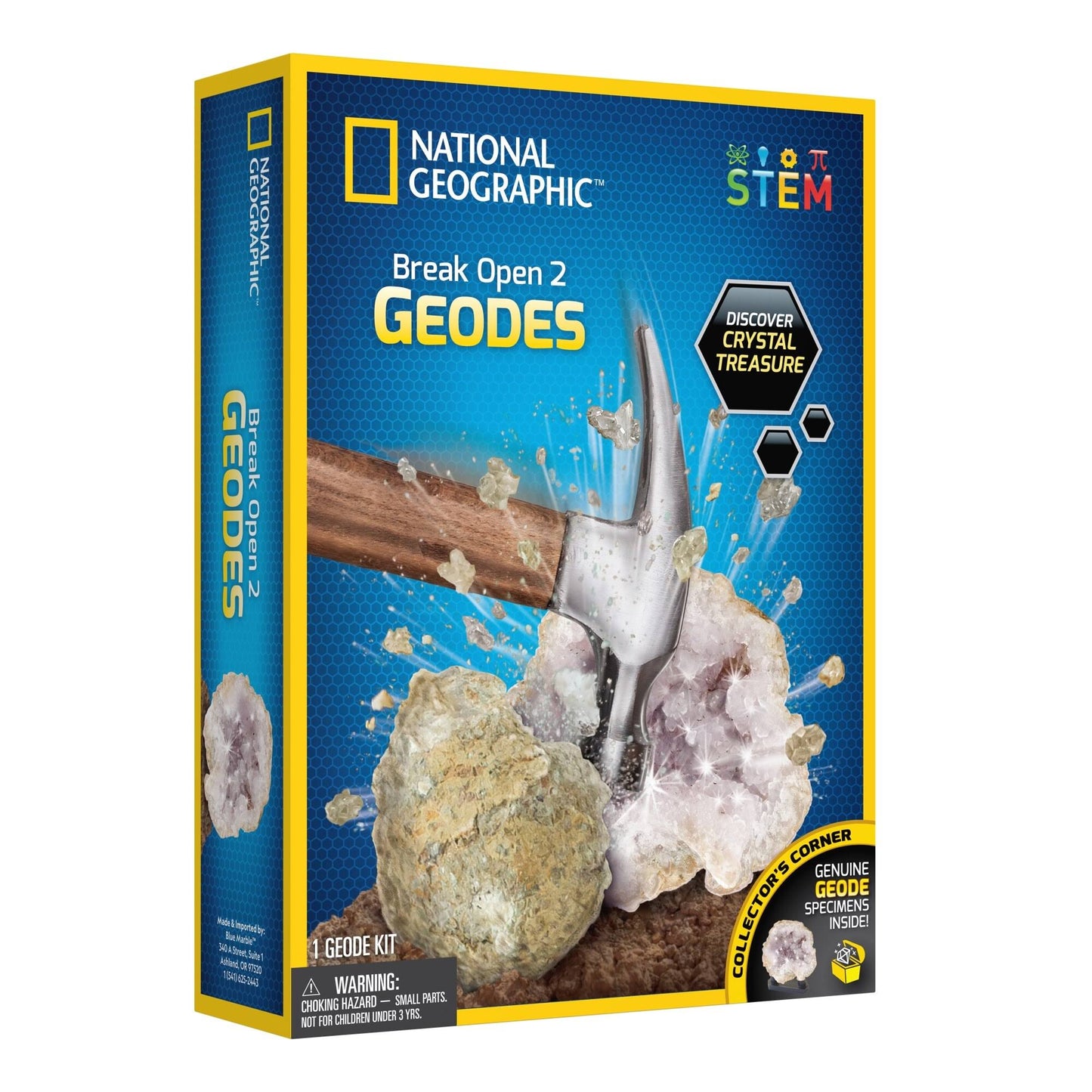Break Open 2 Geodes Science Kit