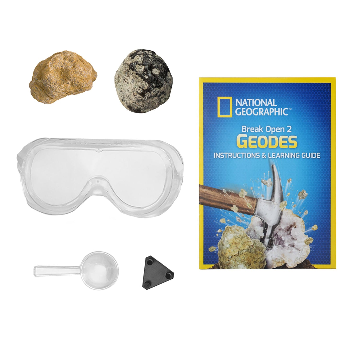Break Open 2 Geodes Science Kit