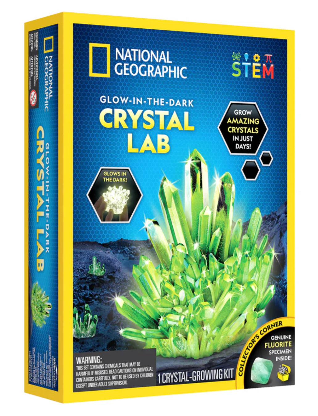 Glow-in-the-Dark Crystal Lab