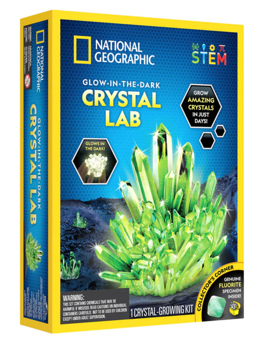 Glow-in-the-Dark Crystal Lab
