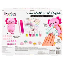 Axolotl Nail Dryer Art Kit