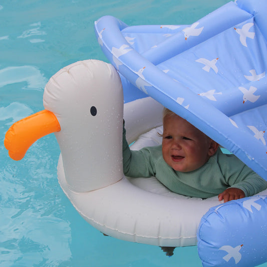 Sammy The Seagull Blue Baby Float